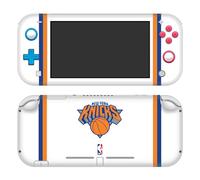 Head Case Designs sous Licence Officielle NBA Design Blanc New York Knicks Logo Vinyle Autocollant De Jeu Peau Autocollant Couverture Compatible avec Nintendo Switch Lite