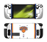 Head Case Designs sous Licence Officielle NBA Design Blanc New York Knicks Logo Vinyle Autocollant Peau Autocollant Couverture Compatible avec Valve Steam Deck