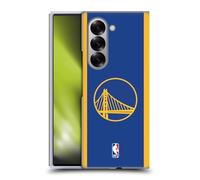 Head Case Designs sous Licence Officielle NBA Design Bleu Golden State Warriors Logo Coque Dure pour l'arrière Compatible avec Samsung Galaxy Z Fold6