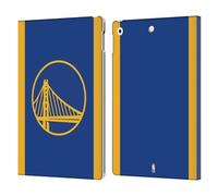 Head Case Designs sous Licence Officielle NBA Design Bleu Golden State Warriors Logo Étui Portefeuille en Cuir Compatible avec Apple iPad 10.2 2019/2020/2021