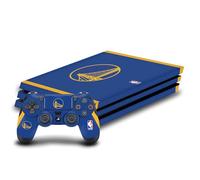 Head Case Designs sous Licence Officielle NBA Design Bleu Golden State Warriors Logo Vinyle Autocollant De Jeu Peau Compatible avec Sony PlayStation 4 PS4 Pro Console and DualShock 4 Controller