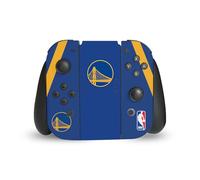 Head Case Designs sous Licence Officielle NBA Design Bleu Golden State Warriors Logo Vinyle Autocollant De Jeu Peau Autocollant Couverture Compatible avec Nintendo Switch Joy-Con Controller