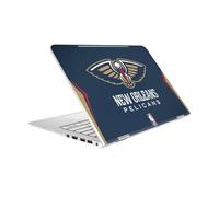 Head Case Designs sous Licence Officielle NBA Design Bleu Marine New Orleans Pelicans Logo Vinyle Autocollant Peau Autocollant Couverture Compatible avec HP Spectre Pro X360 G2