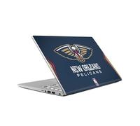Head Case Designs sous Licence Officielle NBA Design Bleu Marine New Orleans Pelicans Logo Vinyle Autocollant Peau Autocollant Couverture Compatible avec ASUS Vivobook 14 X409FA-EK555T