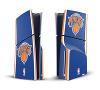 Head Case Designs sous Licence Officielle NBA Design Bleu New York Knicks Logo Vinyle Autocollant De Jeu Peau Autocollant Couverture Compatible avec Sony PlayStation 5 PS5 Slim Disc Edition Console