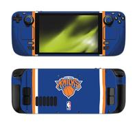 Head Case Designs sous Licence Officielle NBA Design Bleu New York Knicks Logo Vinyle Autocollant Peau Autocollant Couverture Compatible avec Valve Steam Deck