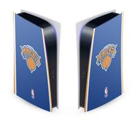 Head Case Designs Sous Licence Officielle NBA Design Bleu New York Knicks Logo Vinyle Plaque Frontale Autocollant De Jeu Peau Autocollant Compatible avec Sony PlayStation 5 PS5 Digital Edition Console