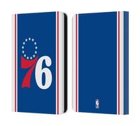 Head Case Designs sous Licence Officielle NBA Design Bleu Philadelphia 76ers Logo Étui Portefeuille en Cuir Compatible avec Amazon Kindle 11th Gen 6in 2022