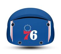 Head Case Designs sous Licence Officielle NBA Design Bleu Philadelphia 76ers Logo Vinyle Autocollant Peau Autocollant Couverture Compatible avec Sony PS5 PlayStation PS VR2