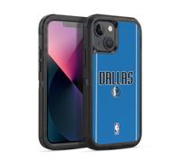 Head Case Designs sous Licence Officielle NBA Design Bleu Royal Dallas Mavericks Logo Étui Antichoc Ultra-Blindé Compatible avec Apple iPhone 13