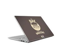 Head Case Designs sous Licence Officielle NBA Design Marron Golden State Warriors Logo Vinyle Autocollant Peau Autocollant Couverture Compatible avec ASUS Vivobook 14 X409FA-EK555T