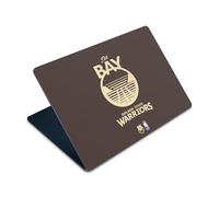 Head Case Designs sous Licence Officielle NBA Design Marron Golden State Warriors Logo Vinyle Autocollant Peau Autocollant Couverture Compatible avec Apple MacBook Air 15" M2 2023