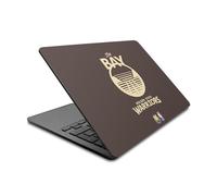 Head Case Designs Sous Licence Officielle NBA Design Marron Golden State Warriors Logo Vinyle Autocollant Peau Autocollant Couverture Compatible avec MacBook Air 13.6" A2681/A3113/A3240 2022/2024/2025