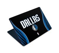 Head Case Designs sous Licence Officielle NBA Design Noir Dallas Mavericks Logo Vinyle Autocollant Peau Autocollant Couverture Compatible avec Apple MacBook Air 15" M2 2023