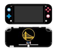 Head Case Designs sous Licence Officielle NBA Design Noir Golden State Warriors Logo Vinyle Autocollant De Jeu Peau Autocollant Couverture Compatible avec Nintendo Switch Lite