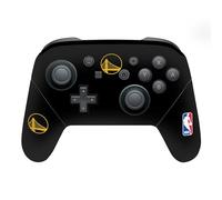 Head Case Designs sous Licence Officielle NBA Design Noir Golden State Warriors Logo Vinyle Autocollant De Jeu Peau Autocollant Couverture Compatible avec Nintendo Switch Pro Controller