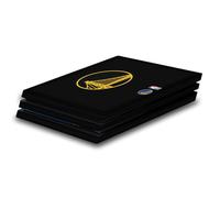 Head Case Designs sous Licence Officielle NBA Design Noir Golden State Warriors Logo Vinyle Autocollant De Jeu Peau Autocollant Couverture Compatible avec Sony PlayStation 4 PS4 Pro Console