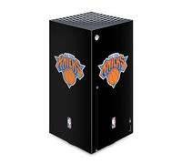 Head Case Designs sous Licence Officielle NBA Design Noir New York Knicks Logo Vinyle Autocollant De Jeu Peau Autocollant Couverture Compatible avec Xbox Series X Console