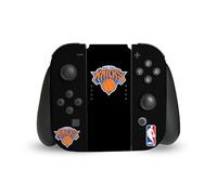 Head Case Designs sous Licence Officielle NBA Design Noir New York Knicks Logo Vinyle Autocollant De Jeu Peau Autocollant Couverture Compatible avec Nintendo Switch Joy-Con Controller
