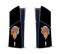 Head Case Designs Sous Licence Officielle NBA Design Noir New York Knicks Logo Vinyle Autocollant De Jeu Peau Autocollant Couverture Compatible avec Sony PlayStation 5 PS5 Slim Digital Edition Console