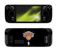 Head Case Designs sous Licence Officielle NBA Design Noir New York Knicks Logo Vinyle Autocollant Peau Autocollant Couverture Compatible avec Valve Steam Deck