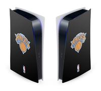 Head Case Designs Sous Licence Officielle NBA Design Noir New York Knicks Logo Vinyle Plaque Frontale Autocollant De Jeu Peau Autocollant Compatible avec Sony PlayStation 5 PS5 Digital Edition Console