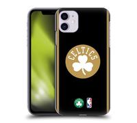 Head Case Designs sous Licence Officielle NBA Design Noir Or Boston Celtics Logo Coque Dure pour l'arrière Compatible avec Apple iPhone 11