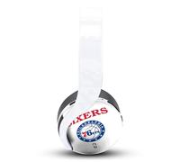 Head Case Designs sous Licence Officielle NBA Design Noir Philadelphia 76ers Logo Vinyle Autocollant Peau Autocollant Couverture Compatible avec Sony PlayStation PS Pulse 3D Headset