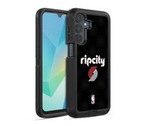Head Case Designs sous Licence Officielle NBA Design Noir Rip City Logo Portland Trail Blazers Étui Antichoc Ultra-Blindé Compatible avec Samsung Galaxy A16 5G