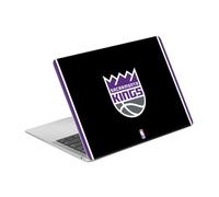 Head Case Designs sous Licence Officielle NBA Design Noir Sacramento Kings Logo Vinyle Autocollant Peau Autocollant Couverture Compatible avec MacBook Air 13.3" A1932/A2179