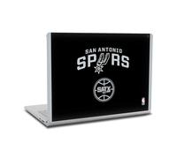 Head Case Designs sous Licence Officielle NBA Design Noir San Antonio Spurs Logo Vinyle Autocollant Peau Autocollant Couverture Compatible avec Microsoft Surface Book 2
