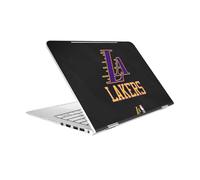 Head Case Designs sous Licence Officielle NBA Design Noir & Violet Los Angeles Lakers Logo Vinyle Autocollant Peau Autocollant Couverture Compatible avec HP Spectre Pro X360 G2