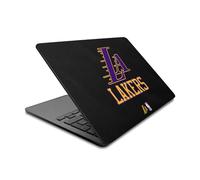 Head Case Designs sous Licence Officielle NBA Design Noir & Violet Los Angeles Lakers Logo Vinyle Autocollant Peau Autocollant Compatible avec MacBook Air 13.6" A2681/A3113/A3240 2022/2024/2025