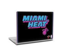 Head Case Designs sous Licence Officielle NBA Design Nuits Vice Noir Miami Heat Logo Vinyle Autocollant Peau Autocollant Couverture Compatible avec Microsoft Surface Book 2