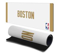 Head Case Designs sous Licence Officielle NBA Design Or Blanc Boston Celtics Logo 23.62 x 11.81 x 0.12 inches (600 x 300 mm) - L Tapis De Souris pour Jeux Bureau PC Clavier