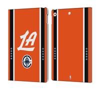 Head Case Designs sous Licence Officielle NBA Design Orange Los Angeles Clippers Logo Étui Portefeuille en Cuir Compatible avec Apple iPad 10.2 2019/2020/2021