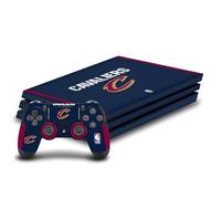 Head Case Designs sous Licence Officielle NBA Design Rétro Cleveland Cavaliers Logo Vinyle Autocollant De Jeu Peau Compatible avec Sony PlayStation 4 PS4 Pro Console and DualShock 4 Controller