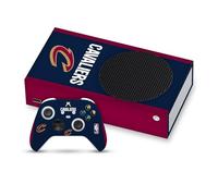 Head Case Designs sous Licence Officielle NBA Design Rétro Cleveland Cavaliers Logo Vinyle Autocollant De Jeu Peau Autocollant Couverture Compatible avec Xbox Series S Console and Controller Bundle