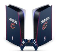 Head Case Designs sous Licence Officielle NBA Design Rétro Cleveland Cavaliers Logo Vinyle Plaque Frontale Autocollant De Jeu Peau Autocollant Couverture Compatible avec Sony PS5 Digital & DualSense