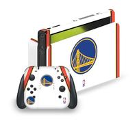 Head Case Designs sous Licence Officielle NBA Design Rétro Golden State Warriors Logo Vinyle Autocollant De Jeu Peau Autocollant Couverture Compatible avec Nintendo Switch OLED Bundle