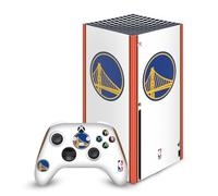 Head Case Designs sous Licence Officielle NBA Design Rétro Golden State Warriors Logo Vinyle Autocollant De Jeu Peau Autocollant Couverture Compatible avec Xbox Series X