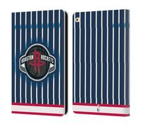 Head Case Designs sous Licence Officielle NBA Design Rétro Houston Rockets Logo Étui Portefeuille en Cuir Compatible avec Apple iPad Air 2 (2014)
