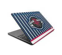 Head Case Designs sous Licence Officielle NBA Design Rétro Houston Rockets Logo Vinyle Autocollant Peau Autocollant Couverture Compatible avec MacBook Air 13.6" A2681/A3113/A3240 2022/2024/2025