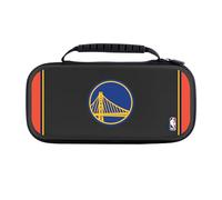 Head Case Designs Sous Licence Officielle NBA Design Rétro Orange Golden State Warriors Logo Étui De Transport Rigide De Voyage compatible avec Nintendo Switch 2