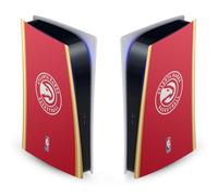 Head Case Designs sous Licence Officielle NBA Design Rouge Atlanta Hawks Logo Vinyle Plaque Frontale Autocollant De Jeu Peau Autocollant Compatible avec Sony PlayStation 5 PS5 Digital Edition Console