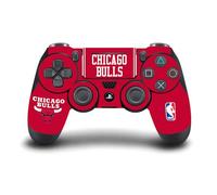 Head Case Designs sous Licence Officielle NBA Design Rouge Chicago Bulls Logo Vinyle Autocollant De Jeu Peau Autocollant Couverture Compatible avec Sony PlayStation 4 PS4 DualShock 4 Controller
