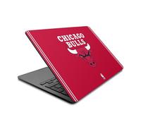 Head Case Designs sous Licence Officielle NBA Design Rouge Chicago Bulls Logo Vinyle Autocollant Peau Autocollant Couverture Compatible avec MacBook Air 13.6" A2681/A3113/A3240 2022/2024/2025