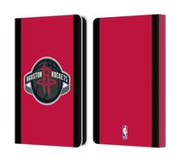 Head Case Designs sous Licence Officielle NBA Design Rouge Houston Rockets Logo Étui Portefeuille en Cuir Compatible avec Amazon Kindle 11th Gen 6in 2022