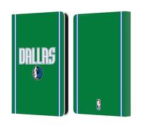 Head Case Designs sous Licence Officielle NBA Design Vert Dallas Mavericks Logo Étui Portefeuille en Cuir Compatible avec Amazon Kindle 11th Gen 6in 2022