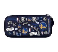 Head Case Designs Sous Licence Officielle NBA Impression de Collage d'Autocollants Golden State Warriors Étui De Transport Rigide De Voyage compatible avec Nintendo Switch